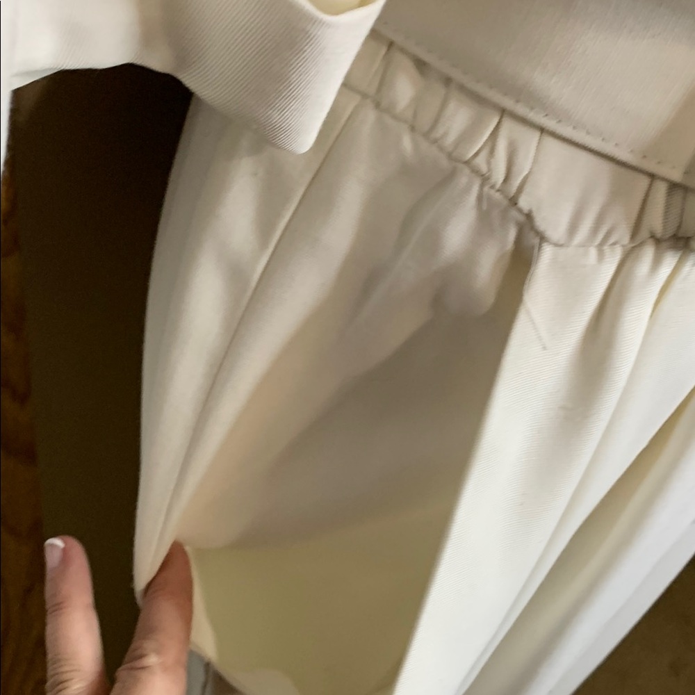 Studio I Off White VINTAGE Dress with Belt EUC - Picture 6 of 10